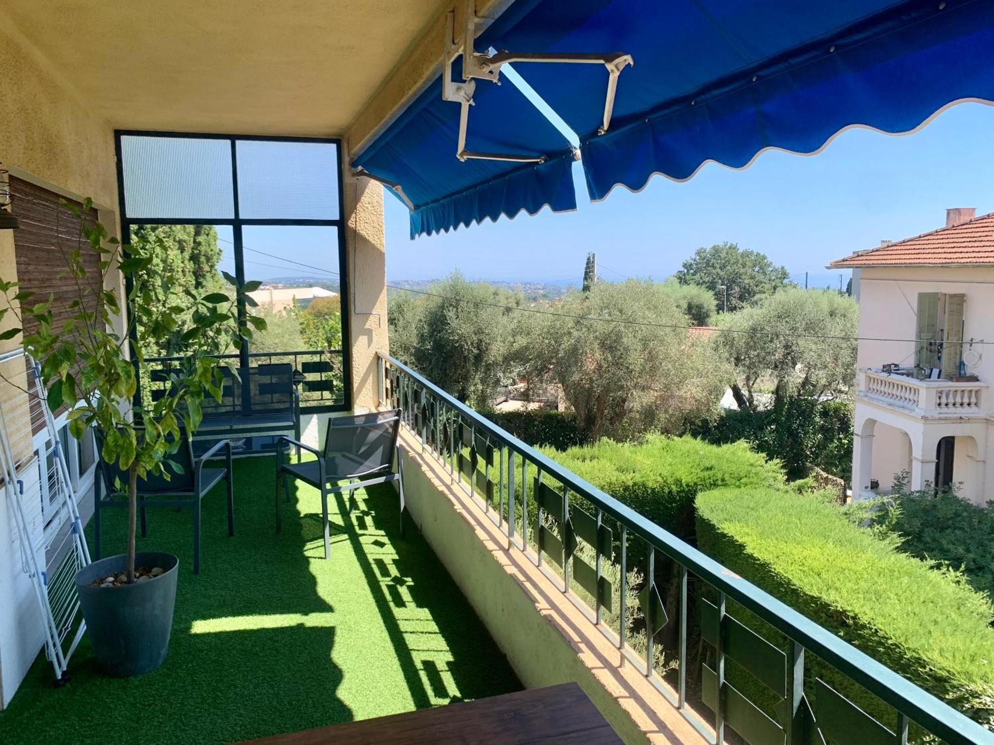 Vence T3 Vue Mer Grande Terrasse Eksteriør bilde